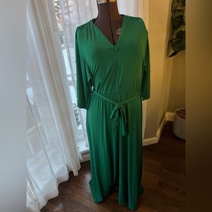 Beautiful green long dress